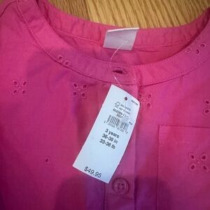 NWT. GAP Toddler Eyelet Dress